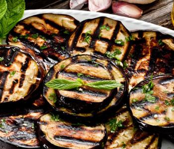 Spicy Grilled Eggplant