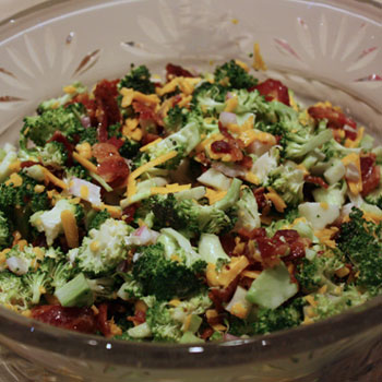 Broccoli and Bacon Salad