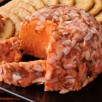 Cheeseball with Nuts & Bacon