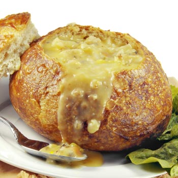 Bread Bowl Fondue