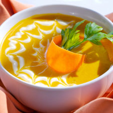 Fancy Pumpkin Cream Soup