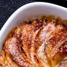 Baked Apple in Sauce