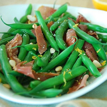 Green Beans & Prosciutto