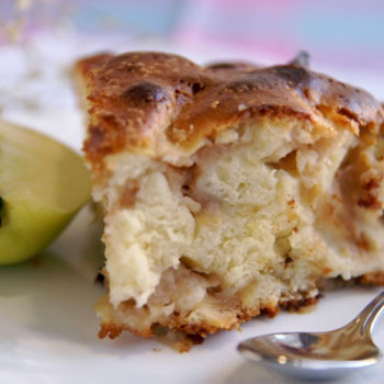 Onion & Apple Cake