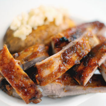 Sweet and Spicy Barbecue Ribs